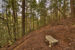 Reel Creek Lodge - Bench Seating Along Trail 